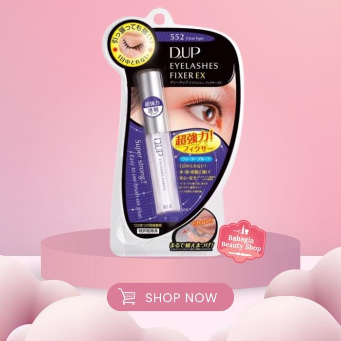Lem Bulu Mata DUP Eyelash Fixer EX 552 (Bening)