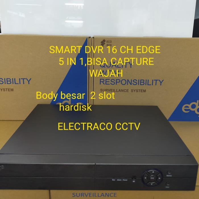 DVR 16 CH EDGE 5 IN 1 , SMART DVR BISA CAPTURE WAJAH