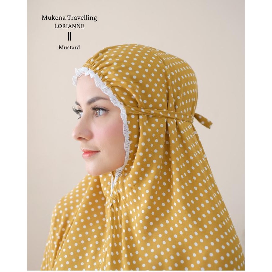 Pilihan- Mukena Travelling Dewasa Motif Lorianne