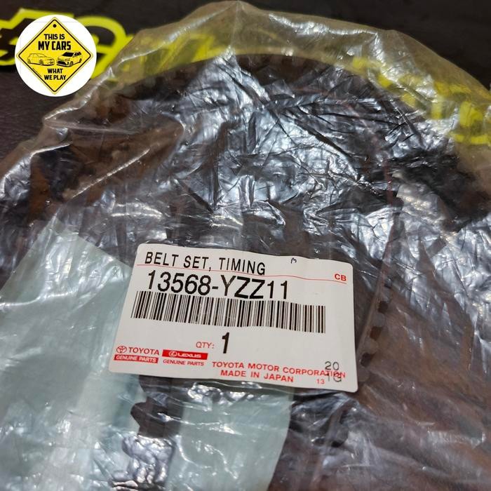 TIMING BELT SET PLUS TENSIONER STARLET 1300CC EP81 EP71 ORI JAPAN