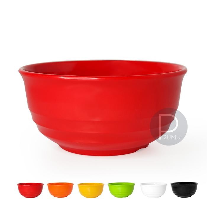 Mangkok Melamin 6 inch - Mangkok Mie Ayam - Mangkok Saji Sayur - Mk1322
