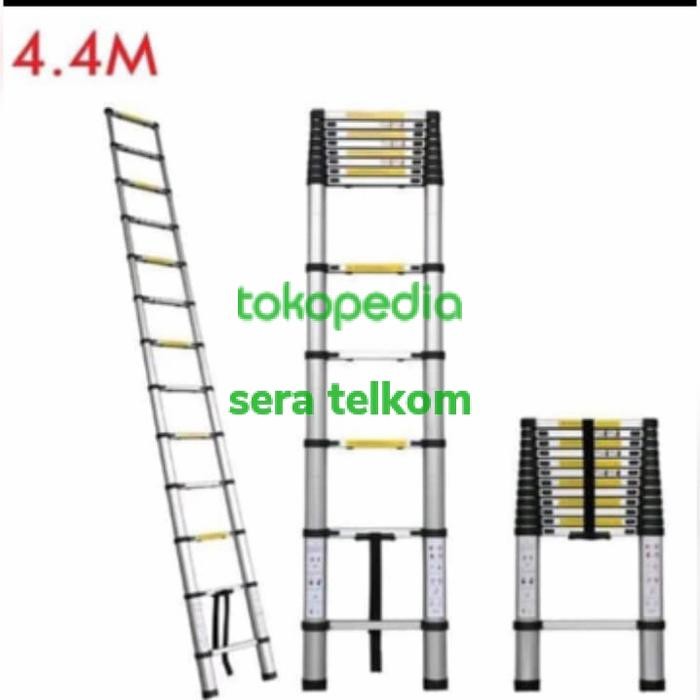 Ready Tangga Teleskopik 4.4m TANGGA TELESKOPIK Tangga 4.4m