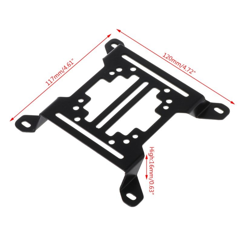 12CM Water Cooling Radiator Support Water Pump Drainage Tank Reservoir Mounting Bracket Stand PC Hea
