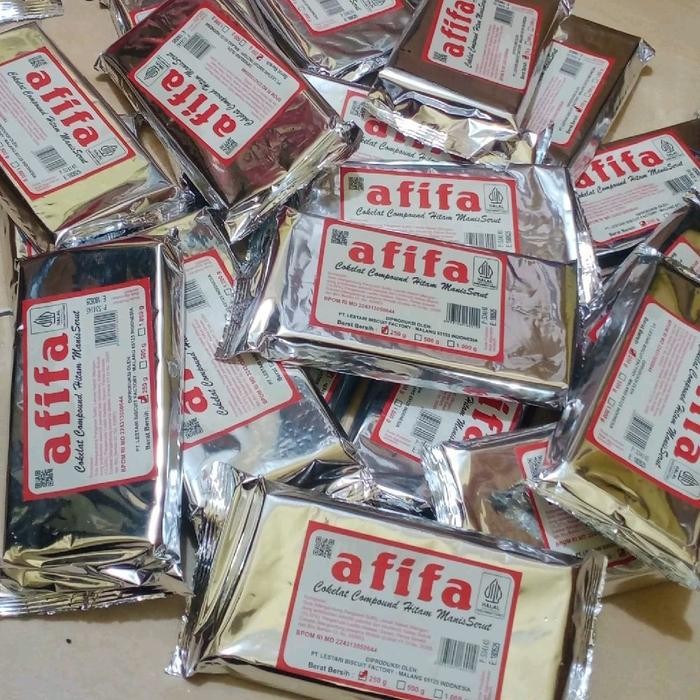 

5 PACK Coklat Batang Merk Afifa 250 GR/Coklat Blok Afifa/Coklat Compound