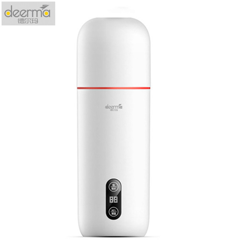 Youpin Deerma Portable Electric heating Kettle Thermal Cup 350ML Boil Water Smart hot Water Bottle T