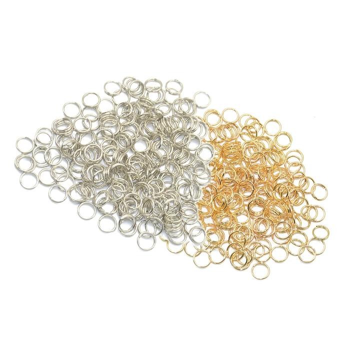 [10 Gram] Ring Bulat Ring O Ukuran 6mm 7mm 8mm Jump Ring Penyambung Ring Connector Kait Kalung