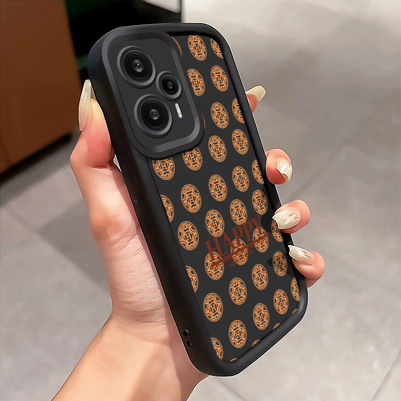 Casing Hp Untuk Xiaomi 14 14T 14T Pro 5G POCO F6 F5 Case Koin kuno beruntung Cover Softcase Tidak be