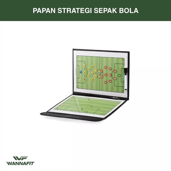 Papan Strategi Sepakbola Coaching Board Football Wannafit Coach Board Promo 