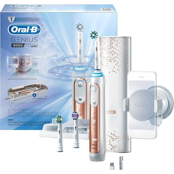 j5uc- Oral B Genius 8500 9000 10000 X Ai Charging Case Toothbrush Sikat Gigi Elektrik