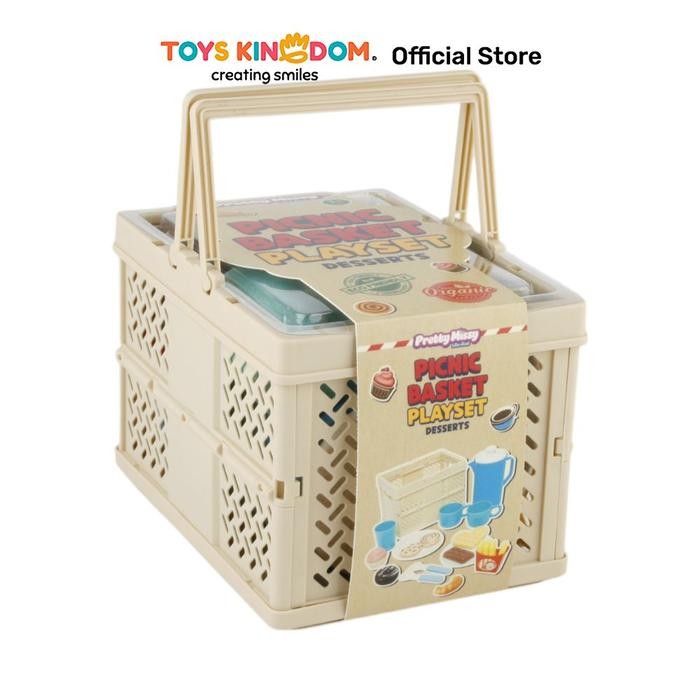 ORIGINAL PRETTY MISSY SET PICNIC BASKET DESSERT READY STOCK