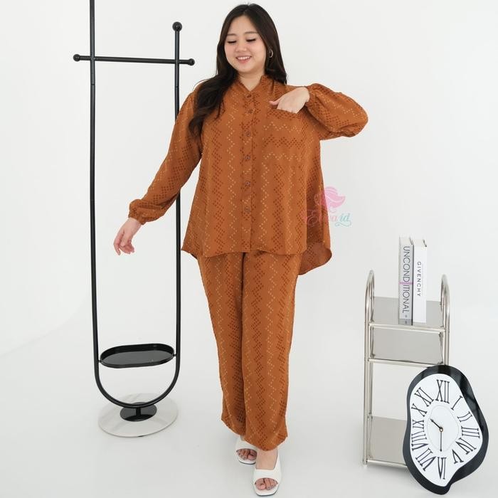 Jumbo Clara set setelan airflow uragiri ld 124 134 144 cm