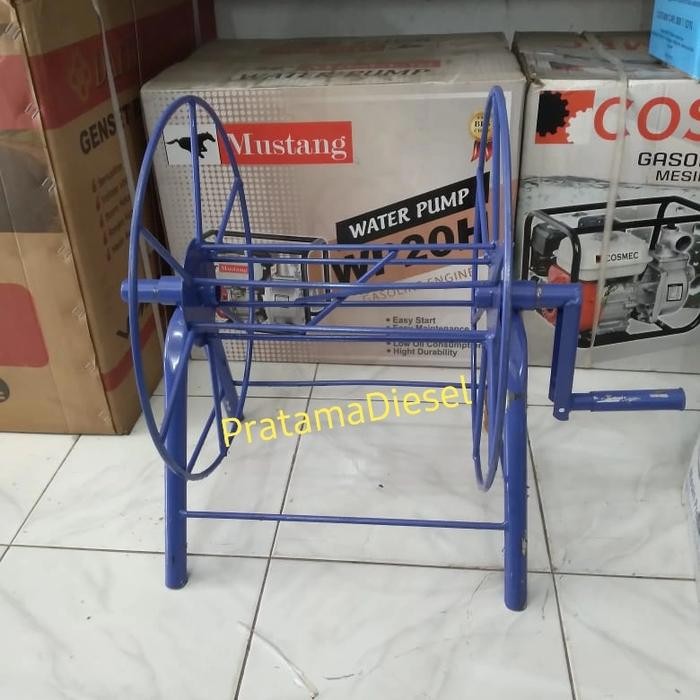 Gulung selang air kapasitas 100meter//Gulungan selang sprayer air terlaris