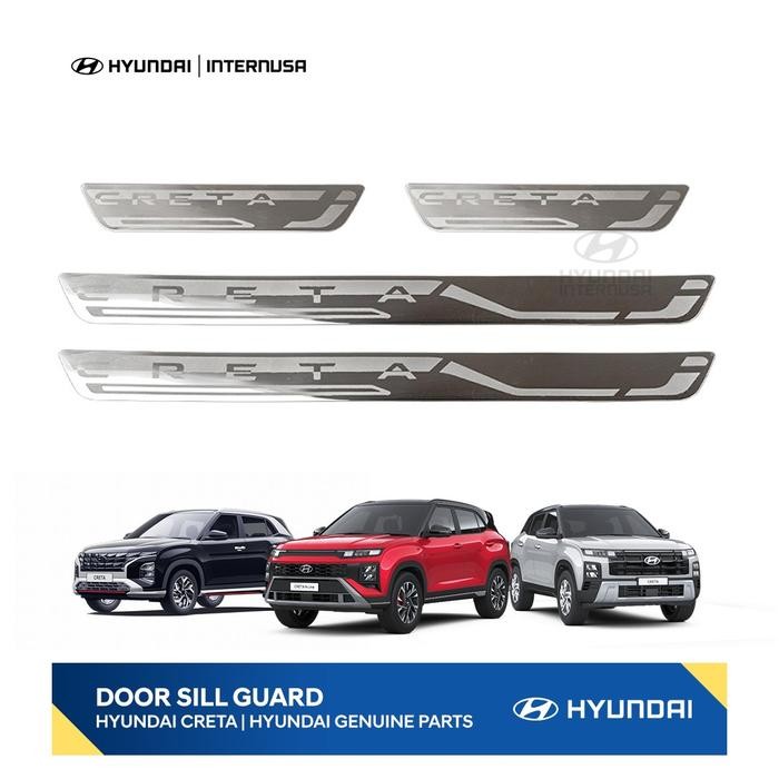 HYUNDAI INTERNUSA - DOOR SILL GUARD AKSESORIS MOBIL HYUNDAI CRETA
