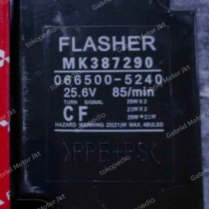 Jual Flasher Sen Canter 125/Canter110 24Volt Kaki 6 Mk387290
