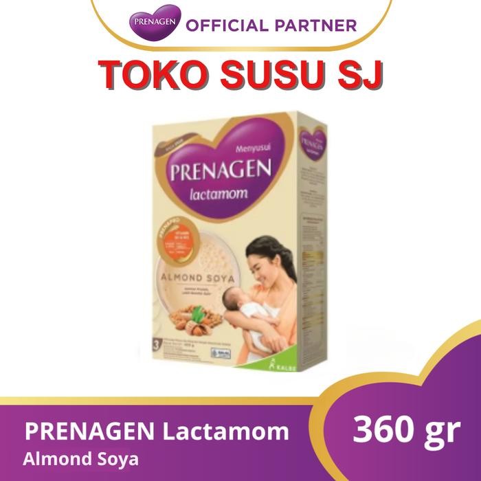 PRENAGEN LACTAMOM ALMOND SOYA 400 GRAM/400GR/Ibu menyusui