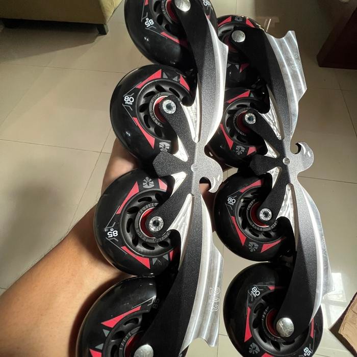frame set sepatu roda lepasan flying eagle falcon 4x80mm