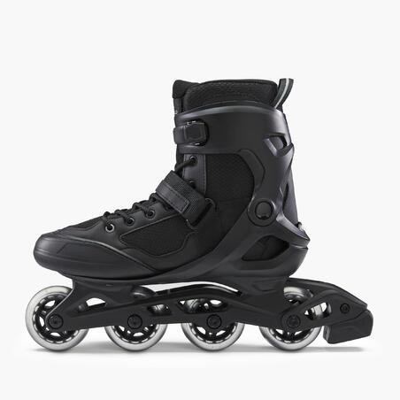 INLINE FIT 100 OXELO Sepatu Roda Fitness Fit100 - Abu-abu INLINE SKATE
