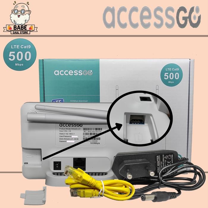 MODEM ROUTER WIFI ACCESSGO 4G LTE UNLOCK ALL OPERATOR