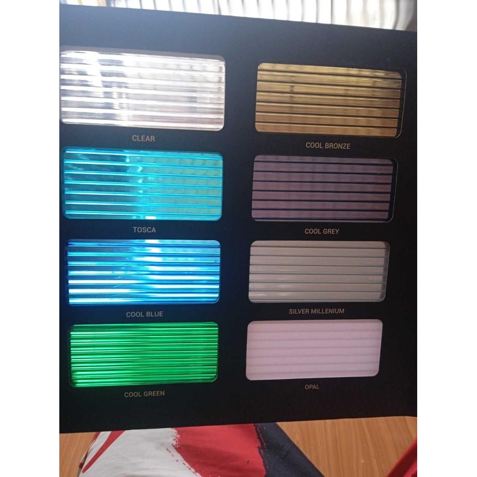 Atap Flat Transparant Polycarbonate Twinlite 5Mm Clear Tembus Cahaya