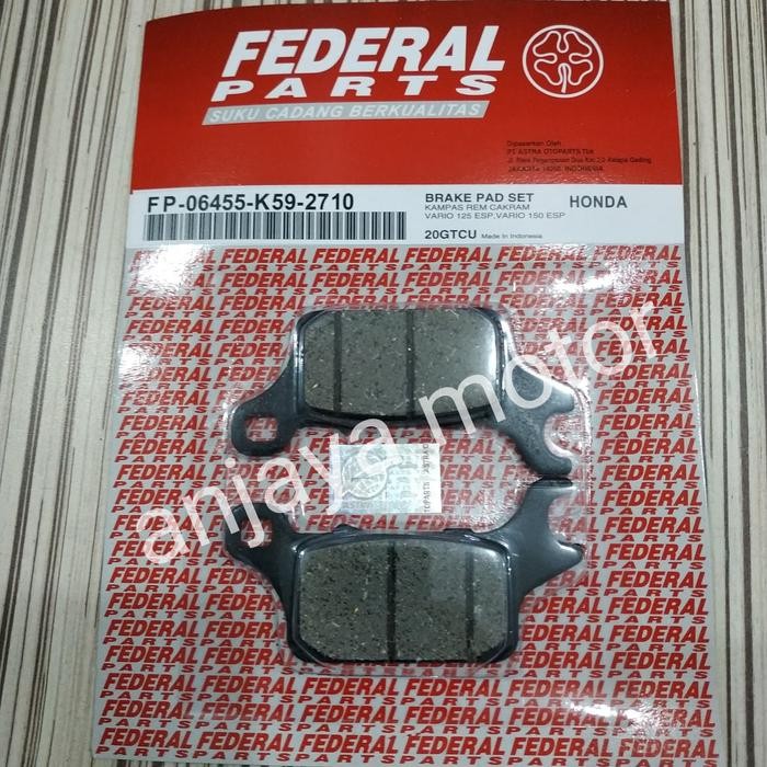 KAMPAS REM CAKRAM DEPAN VARIO 125 150 KALIPER TOKICO 2019-SEKARANG