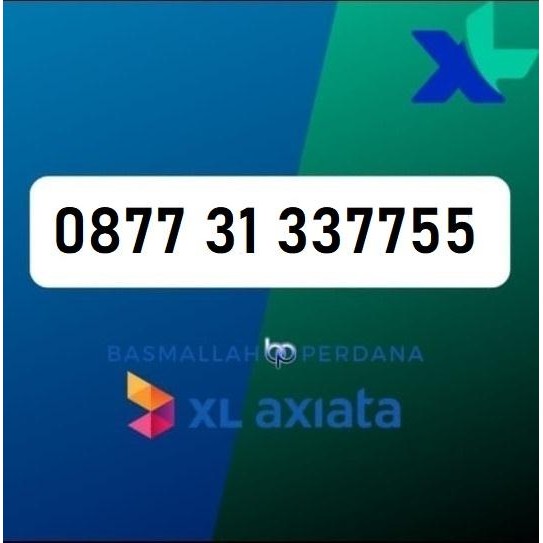 Nomor Cantik XB77 31 337755 Perdana XL 4G 5G YOP925