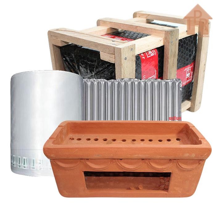 Promo Terakota - Anglo Tanah Liat Bakaran Sate Jumbo L + Packing Krat Kayu