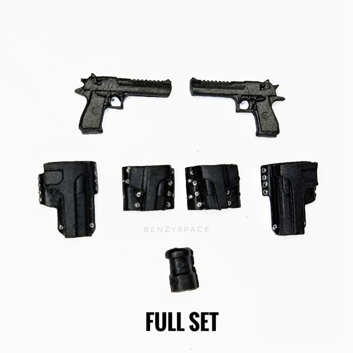 READY 1/12 Scale Aksesoris Holster Neck Extension Custom SHF Deadpool Movie Marvel MCU Props Action