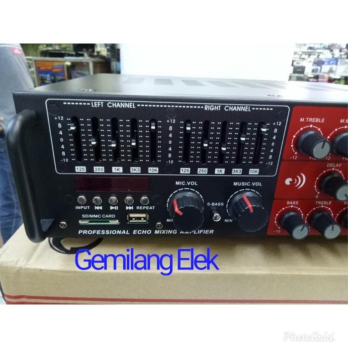 Amplifier Karaoke FIRSTCLASS FC-389 Bluetooth