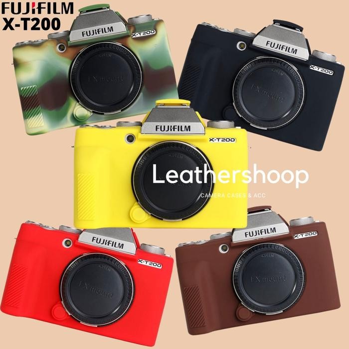 BeliMurah- Soft Case Fujifilm Xt200 Rubber Cover Body