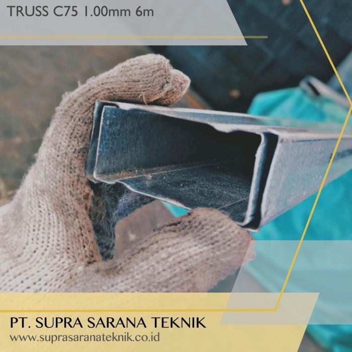 BAJA RINGAN 1mm SUPRA TRUSS Full C75 1 mm kanal Galvalum Zincalum bjls