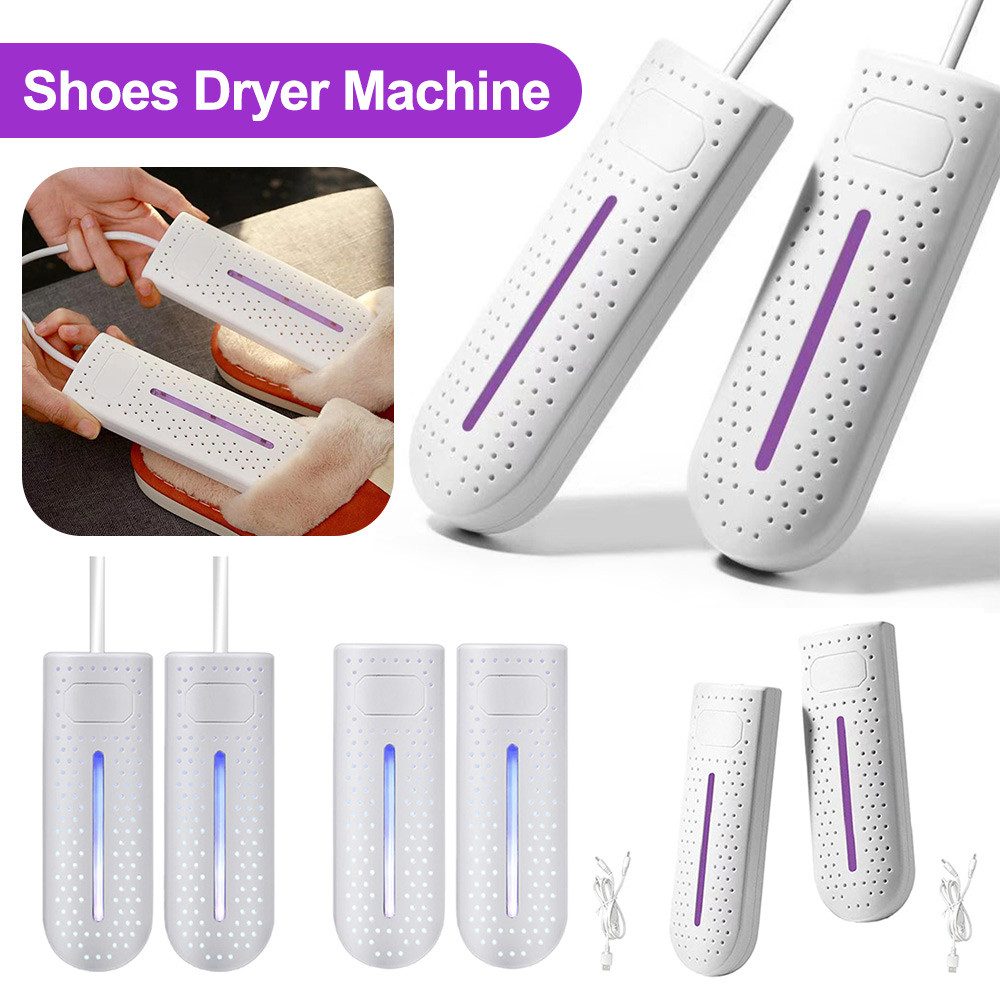 Shoe Dryers UV Sterilization Dehumidification Portable Shoe Rack Heater Deodorizer Dehumidifier Devi