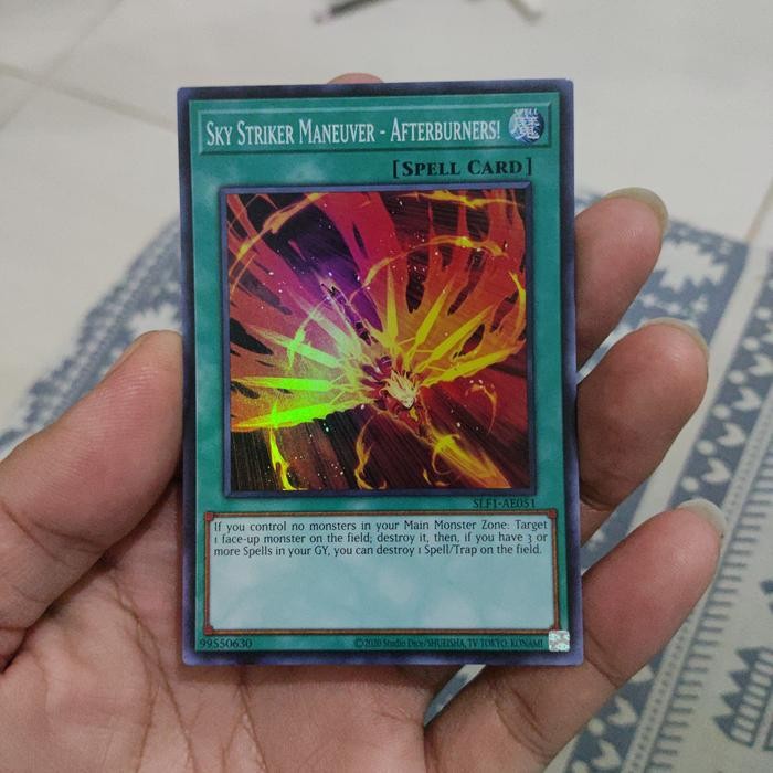 j225- Yugioh - Slf1-Ae051"Sky Striker Maneuver - Afterburners"
