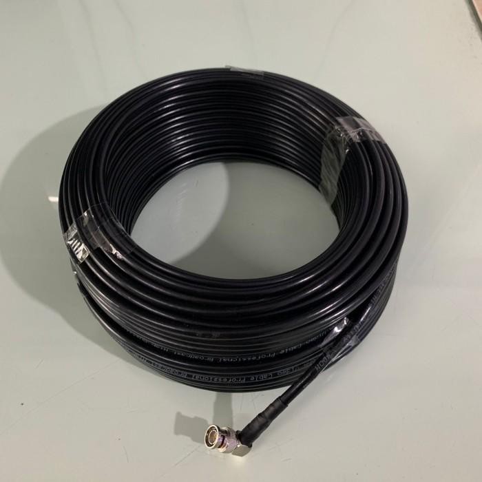 w867- 40 Mtr Nrn Pro Kabel Video Sdi Rg59 + Bnc - Biru