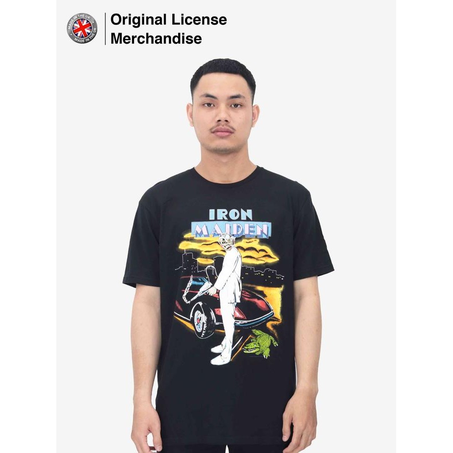 Kaos Baju Tshirt Dewasa Metal Musik IRON MAIDEN Original Vice Is Nice new