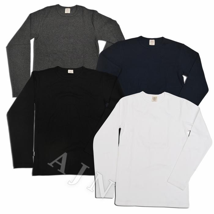 T Shirt / Kaos tangan panjang Slim Fit O- NECK AVIREX new