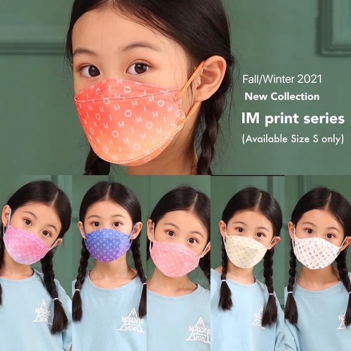 KJB 10 PCS Masker KF94 Masker Anak 4PLY Masker Anak KF94 Karakter Import