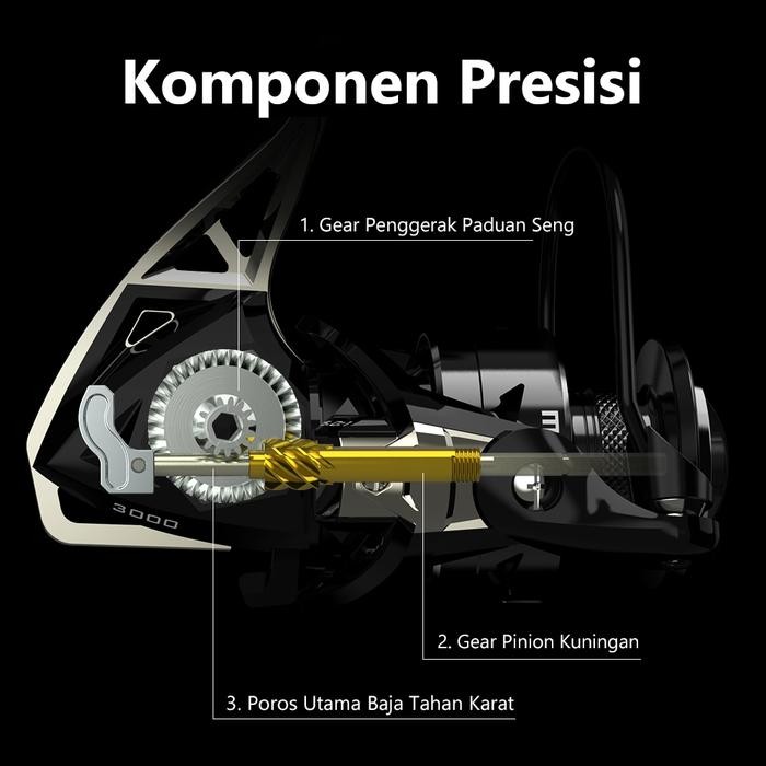 [Official] Kastking Megatron Reel Pancing Spinning Fishing Reels Gulungan Pancing Putar Air Tawar