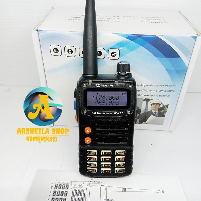HT WEIERWEI UV V8 PLUS VHF ORIGINAL