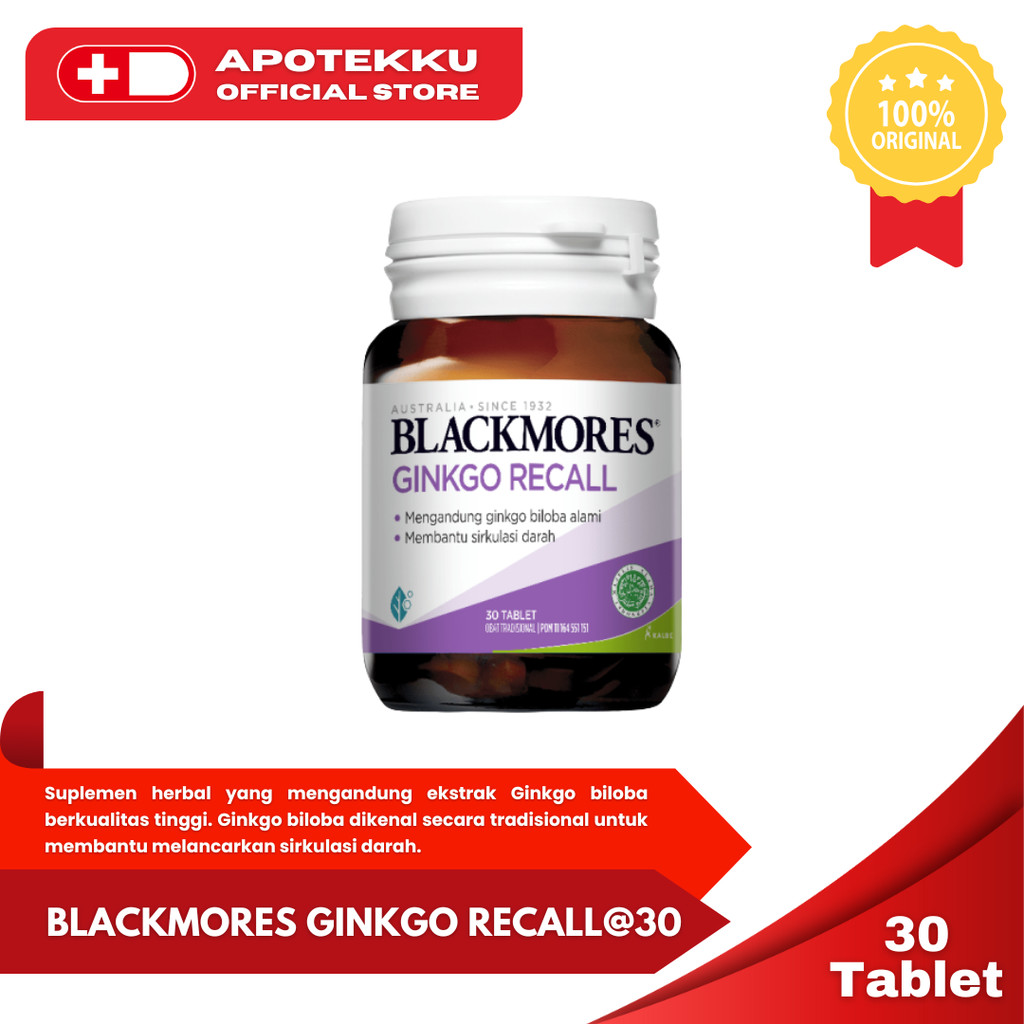 BLACKMORES GINKGO RECALL@30
