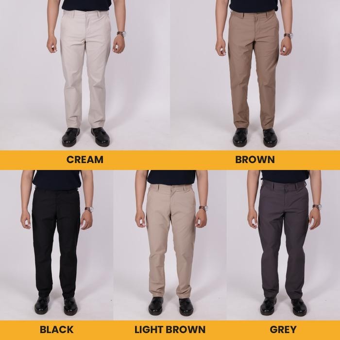 323r- Emba Classic - Hornet Celana Panjang Pria Chino Reguler Fit Collection Casual Kerja
