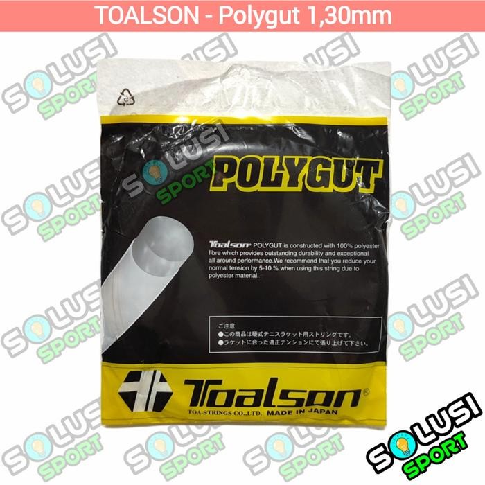 TOALSON POLYGUT 1,30mm Senar Raket Tenis Original