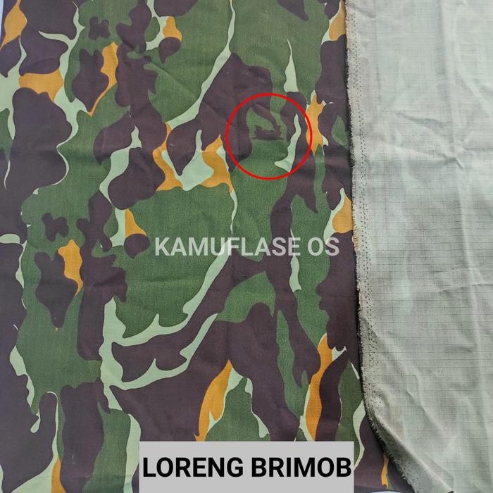 PernikKita- Bahan Kain Loreng Brimob