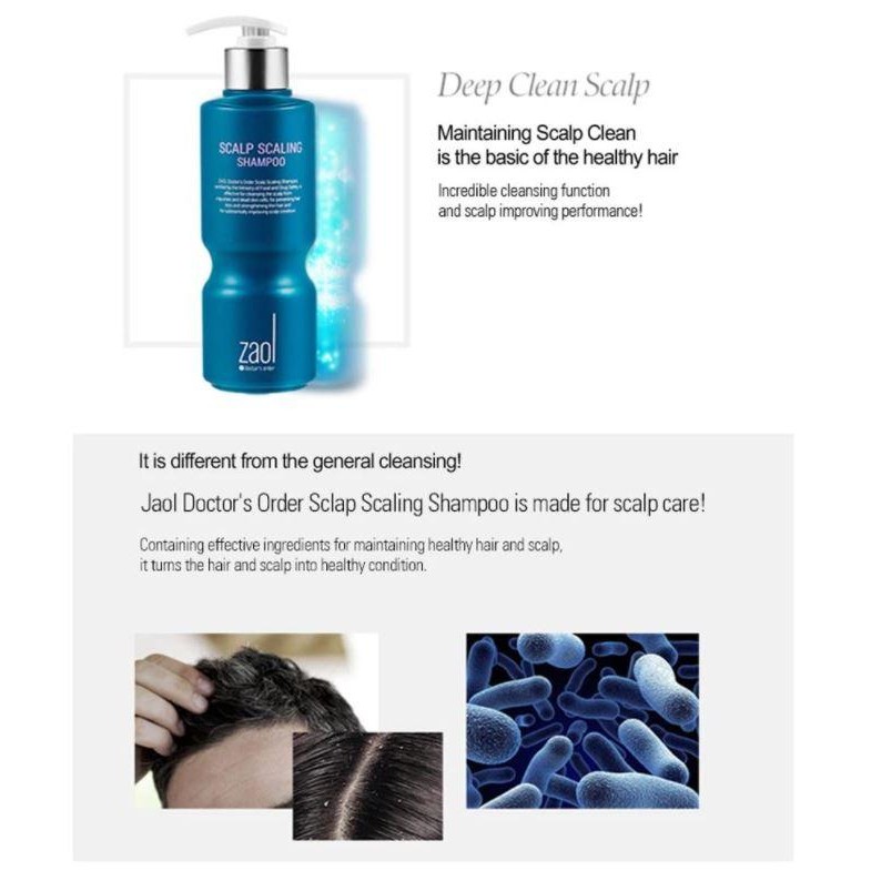 Zaol Dr. Order Scalp Scaling Original Shampoo(500Ml)