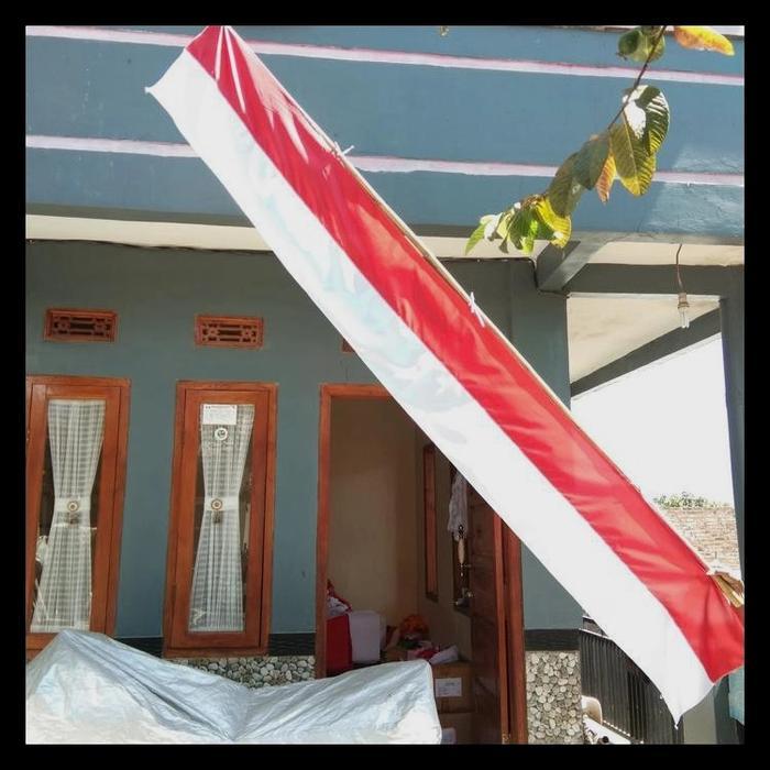 Bendera Umbul Umbul 3 Meter / Bendera Layur Merah Putih 3Meter / Background Merah Putih 3 Meter /