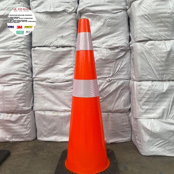 TRAFFIC CONE 90 CM CONE KERUCUT 90 CM MURAH SAFETY CONE 90 CM