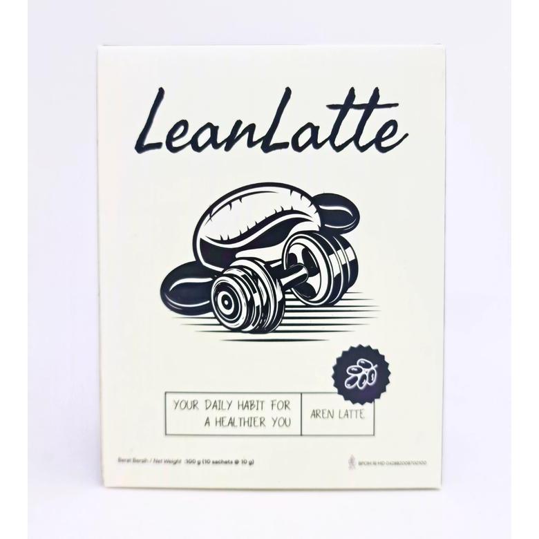 Lean Latte 10 sachets 1 BOX 100 grams LeanLatte Coffee Kopi Java Prime JavaPrime saset sachet