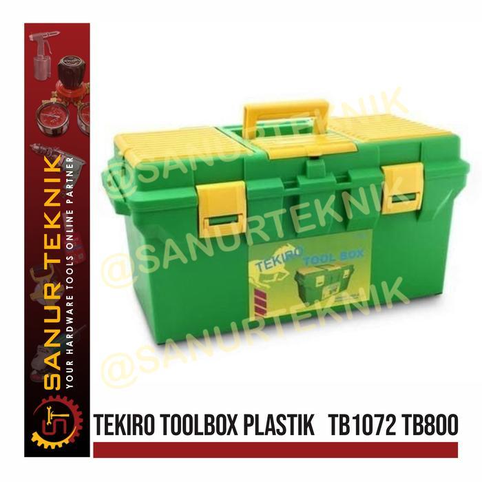 Tekiro Toolbox Tool Box Kotak Plastik Perkakas Peralatan Tb1072 Tb800
