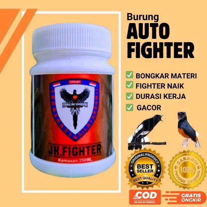 Pakan Jangkrik Fighter Voer untuk Burung Murai dan Masteran