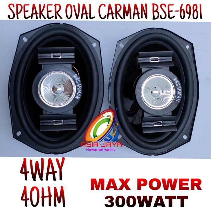 SPEAKER MOBIL OVAL CARMAN BSE-6981 SPEAKER WOOFER OVAL CARMAN BSE6981
