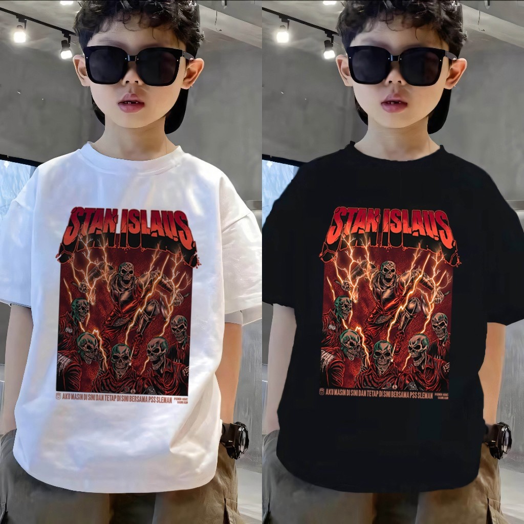 Kaos anak pria|2-12 Tahun|Cetakan gaya Korea|korea style premium baju atasan|Anak pria 10 tahun impo